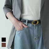 【本革】洗練されたデザインで長く愛用できるベルト ファッション雑貨 ベルト | maison de LATIR | 詳細画像1 