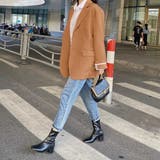 歩きやすくさりげなくスタイルアップできるバックジップブーツ 靴 シューズ | maison de LATIR | 詳細画像2