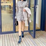 歩きやすくさりげなくスタイルアップできるバックジップブーツ 靴 シューズ | maison de LATIR | 詳細画像4