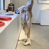 歩きやすくさりげなくスタイルアップできるバックジップブーツ 靴 シューズ | maison de LATIR | 詳細画像6