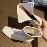 歩きやすくさりげなくスタイルアップできるバックジップブーツ 靴 シューズ | maison de LATIR | 詳細画像13