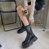 さっと履くだけで旬の足元にショートブーツ 秋冬 エンジニア | maison de LATIR | 詳細画像2 