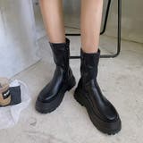 さっと履くだけで旬の足元にショートブーツ 秋冬 エンジニア | maison de LATIR | 詳細画像4 