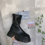 さっと履くだけで旬の足元にショートブーツ 秋冬 エンジニア | maison de LATIR | 詳細画像11 