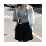 透け感が可愛いバックレスシアーシャツ 背中開き フロントボタン | maison de LATIR | 詳細画像2