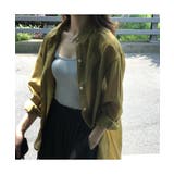透け感が可愛いバックレスシアーシャツ 背中開き フロントボタン | maison de LATIR | 詳細画像10