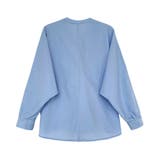 立体デザインが着るだけで大人の抜け感を作るコットンシャツ Vネック 飾りポケット | maison de LATIR | 詳細画像11