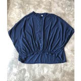 顔周りを華やかに見せるシアーフリルネックブラウス ノーカラー ラウンドネック | maison de LATIR | 詳細画像11