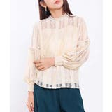 エレガントな総レースデザインブラウス レースシャツ 春 | maison de LATIR | 詳細画像4 