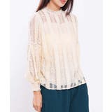 エレガントな総レースデザインブラウス レースシャツ 春 | maison de LATIR | 詳細画像5 