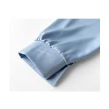 幅広い着こなしが楽しめるシンプルボタンデザインシャツ 秋 無地 | maison de LATIR | 詳細画像14