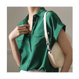 コーデが上品に仕上がるフレンチスリーブシフォンシャツ 夏 夏 | maison de LATIR | 詳細画像9