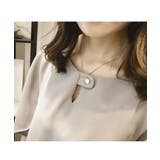 きれいめコーデと相性抜群のとろみスリットネックブラウス 上品 フレアスリーブ | maison de LATIR | 詳細画像10 