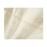 程よい透け感が上品なスカラップ刺繍花柄ブラウス シフォンシャツ 春 | maison de LATIR | 詳細画像9 