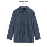 ややゆったりめのこなれ感たっぷりなストライプ柄シャツ ブラウス 長袖 | maison de LATIR | 詳細画像14