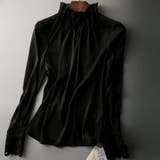 今っぽい抜け感きれいめスカラップブラウス セレモニー フリル | maison de LATIR | 詳細画像3 