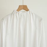 今っぽい抜け感きれいめスカラップブラウス セレモニー フリル | maison de LATIR | 詳細画像7 