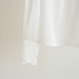 今っぽい抜け感きれいめスカラップブラウス セレモニー フリル | maison de LATIR | 詳細画像8 