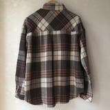 ほっこり感溢れるカジュアルコーデに活躍するフランネル風チェック柄シャツ 長袖 | maison de LATIR | 詳細画像5