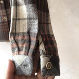 ほっこり感溢れるカジュアルコーデに活躍するフランネル風チェック柄シャツ 長袖 | maison de LATIR | 詳細画像8