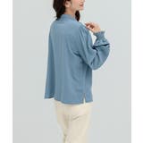 バルーン袖が女性らしいボウタイリボンブラウス 長袖 リボン | maison de LATIR | 詳細画像9