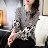 着回しバツグンストライプブラウス ブラウス 着回し | maison de LATIR | 詳細画像2