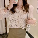 スタイリングに抜け感をプラス長袖カーディガン トップス 羽織 | maison de LATIR | 詳細画像10 