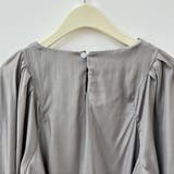 華やかなパフスリーブ長袖シャツ トップス カットソー | maison de LATIR | 詳細画像8 