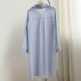 UVや冷房対策にも活躍シアーロング丈ブラウス ストライプ UV対策 | maison de LATIR | 詳細画像6 