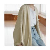 ゆったり感が可愛いロングニットカーディガン ニット ロングニット | maison de LATIR | 詳細画像3 