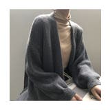 ゆったり羽織れるロングニットカーディガン 韓国 アウター | maison de LATIR | 詳細画像5