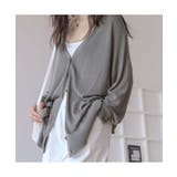 ロングシーズン頼れる羽織りならミドル丈Vネックカーディガン 長袖 夏 | maison de LATIR | 詳細画像7