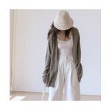 ロングシーズン頼れる羽織りならミドル丈Vネックカーディガン 長袖 夏 | maison de LATIR | 詳細画像12