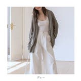 ロングシーズン頼れる羽織りならミドル丈Vネックカーディガン 長袖 夏 | maison de LATIR | 詳細画像18