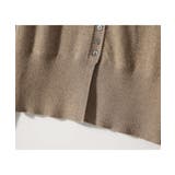 上品さを感じさせるふんわりコンパクトニットカーディガン ショートカーディガン 羽… | maison de LATIR | 詳細画像11 