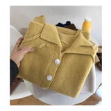 ジャケット風に着られるカーディガン ニット 物 | maison de LATIR | 詳細画像6