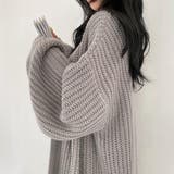 ゆったり心地よいロングニットカーディガン カーディガン ロング | maison de LATIR | 詳細画像2