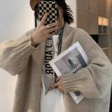 サッと羽織るだけで今どきスタイルが完成！ドルマンニットカーディガン 羽織 冬 | maison de LATIR | 詳細画像13 