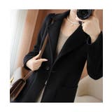 軽やかでソフトな着心地◎大人気のミドル丈チェースターコート ハーフコート | maison de LATIR | 詳細画像2 