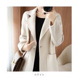 軽やかでソフトな着心地◎大人気のミドル丈チェースターコート ハーフコート | maison de LATIR | 詳細画像18 