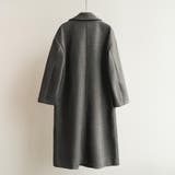 ウールライク トレンチコート ダブルブレスト | maison de LATIR | 詳細画像11 