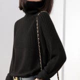 ブラック | フリース セーター ニット | maison de LATIR