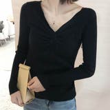 ブラック | ニット ニット トップス | maison de LATIR