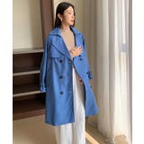 大人上品さを引き立てるベルト付きトレンチコート 冬 韓国 | maison de LATIR | 詳細画像17 