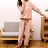 ピンク | 着るだけで可愛い暖かいルームウェアセット ふわふわ 暖かい | maison de LATIR