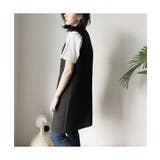 今季注目！即戦力ロングジレ ロング丈 ベスト | maison de LATIR | 詳細画像4 