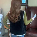 ニットベスト ジレ ベスト | maison de LATIR | 詳細画像7 