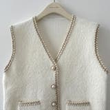 ニットベスト ジレ ベスト | maison de LATIR | 詳細画像10 