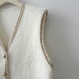 ニットベスト ジレ ベスト | maison de LATIR | 詳細画像13 