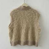 ふわっと柔らかフェイクファーベスト ファーベスト ベスト | maison de LATIR | 詳細画像12 